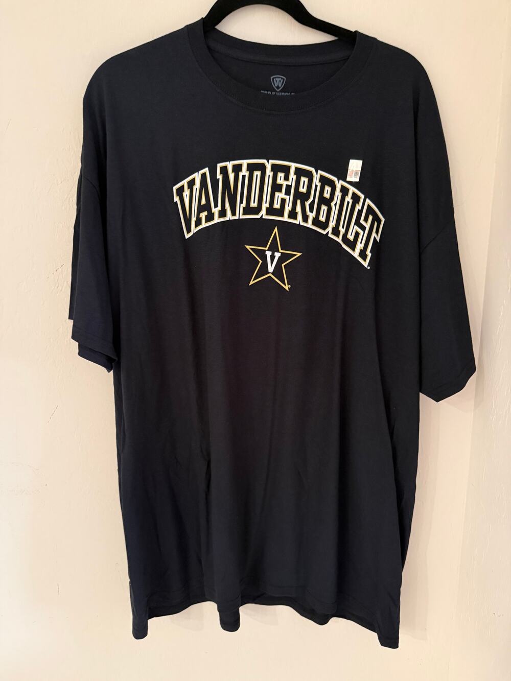 Vanderbilt Commodores Men's Top of the World Black T-shirt -Size 2XL -NWOT